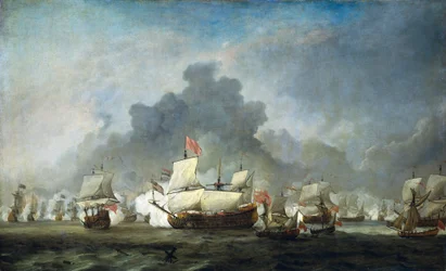 A escaramuça de Michiel Adriaensz de Ruyter contra o duque de York